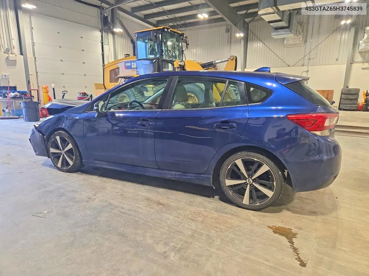 2017 SUBARU IMPREZA VIN 4S3GTAZ65H3745839 — фото 2