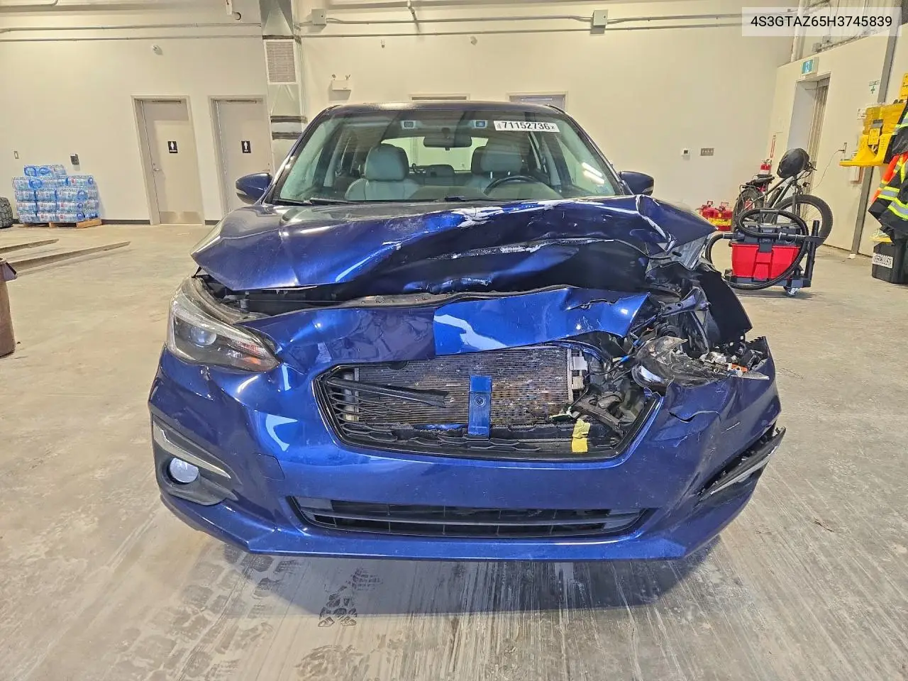 2017 SUBARU IMPREZA VIN 4S3GTAZ65H3745839 — фото 5