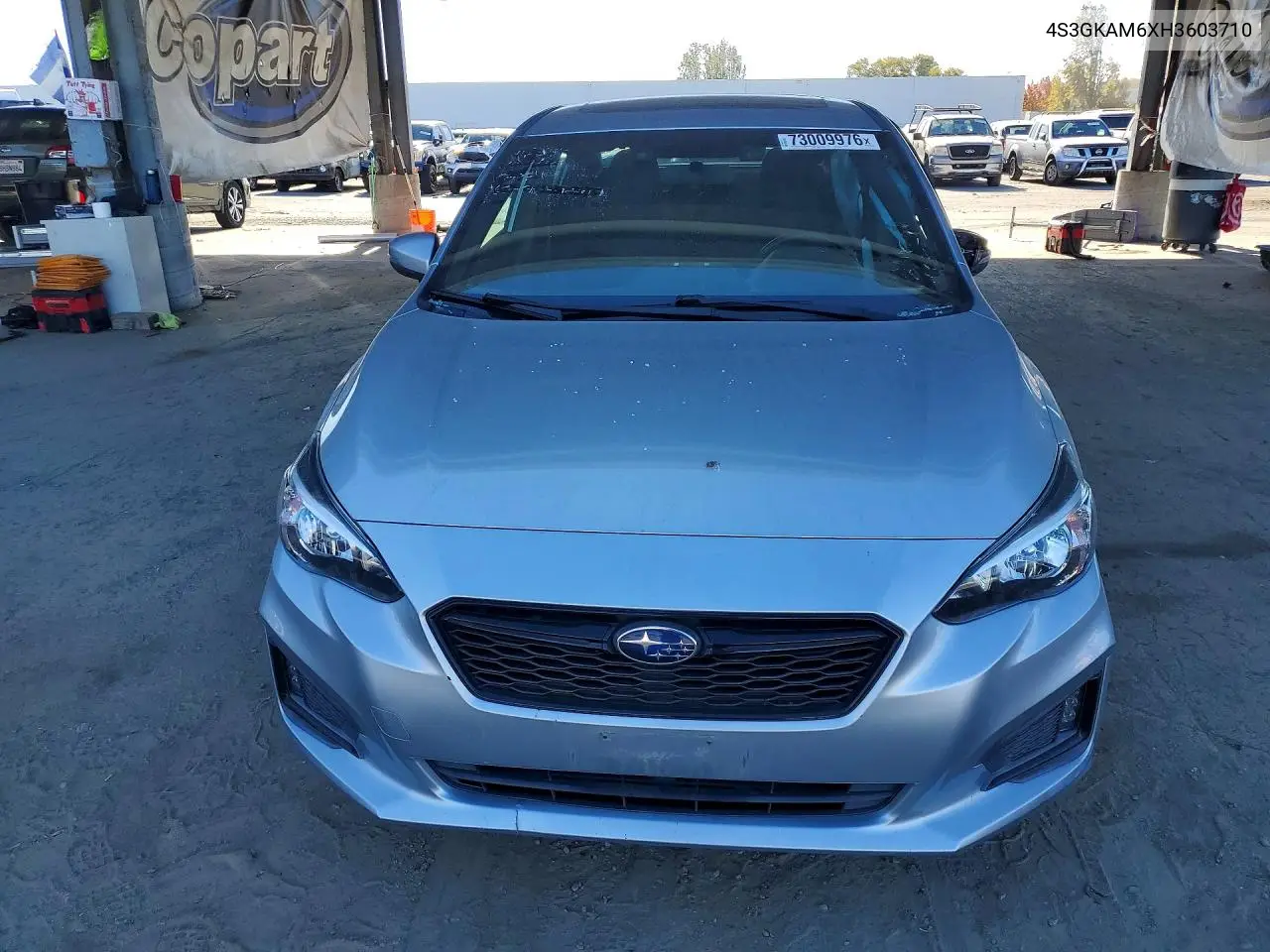 2017 SUBARU IMPREZA VIN 4S3GKAM6XH3603710 — фото 5