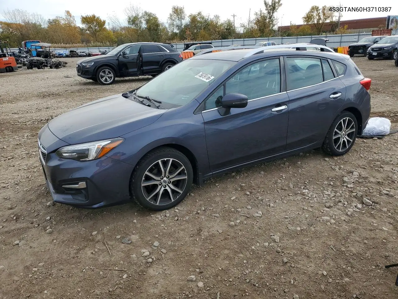 SUBARU IMPREZA 2017, VIN 4S3GTAN60H3710387