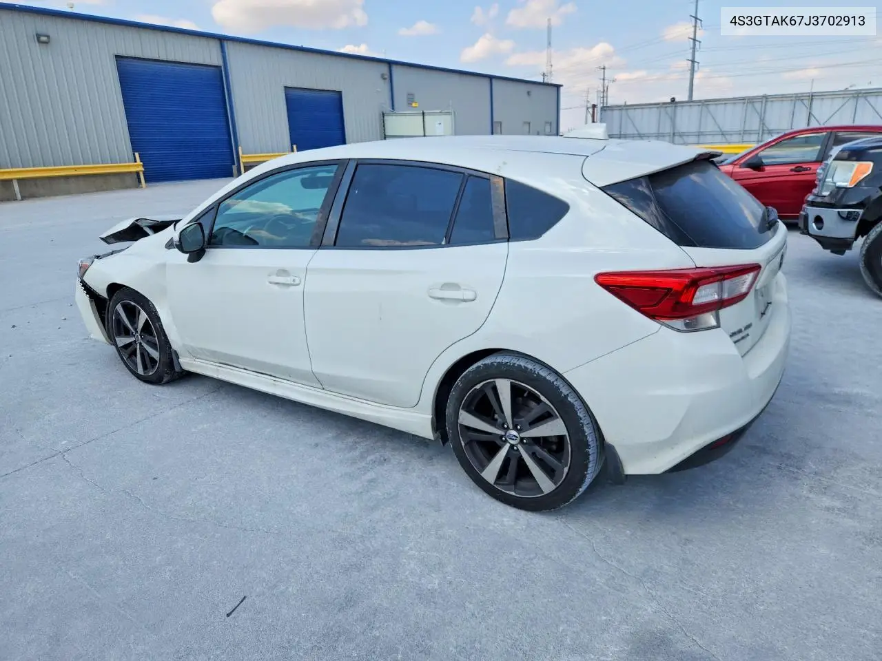 2018 SUBARU IMPREZA VIN 4S3GTAK67J3702913 — фото 2