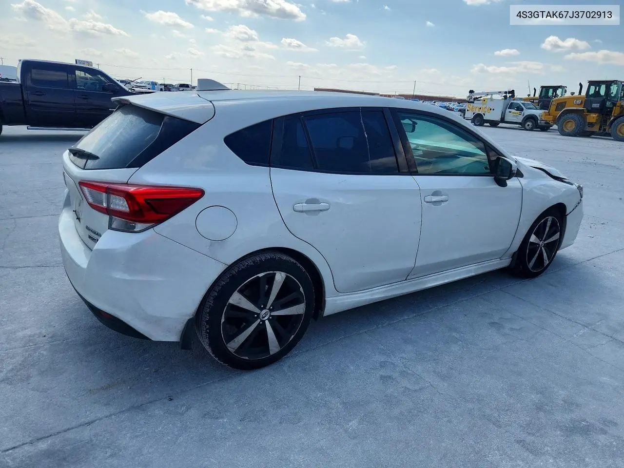 2018 SUBARU IMPREZA VIN 4S3GTAK67J3702913 — фото 3