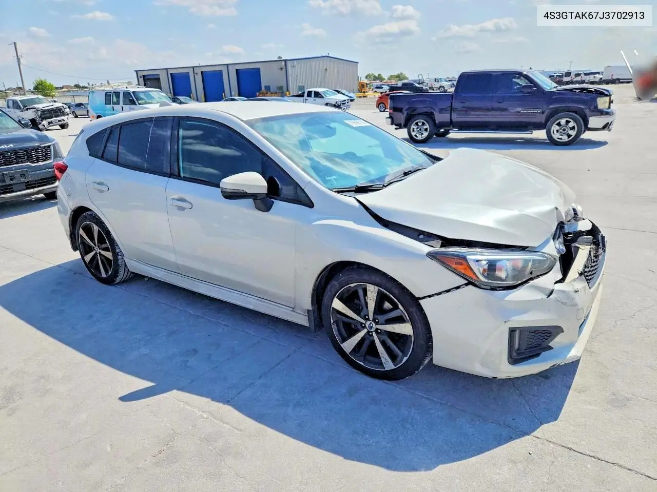 2018 SUBARU IMPREZA VIN 4S3GTAK67J3702913 — фото 4