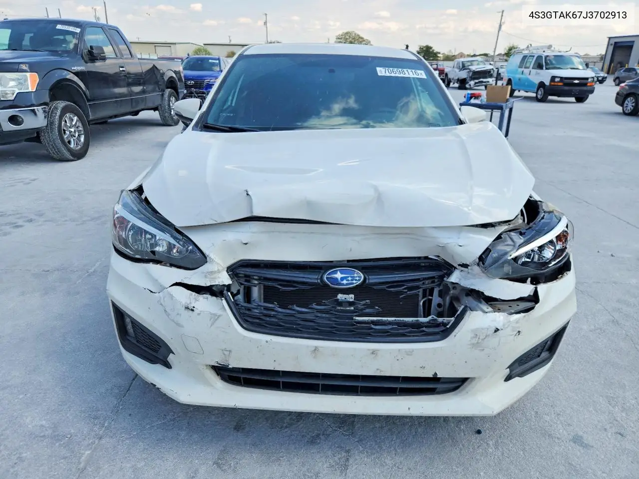 2018 SUBARU IMPREZA VIN 4S3GTAK67J3702913 — фото 5