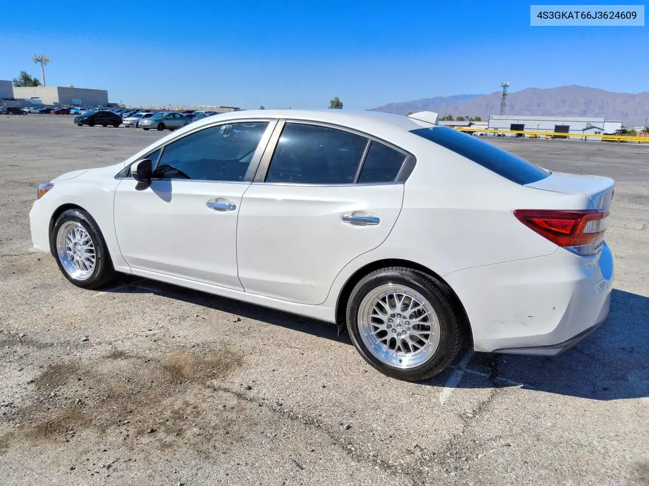 2018 SUBARU IMPREZA VIN 4S3GKAT66J3624609 — фото 2