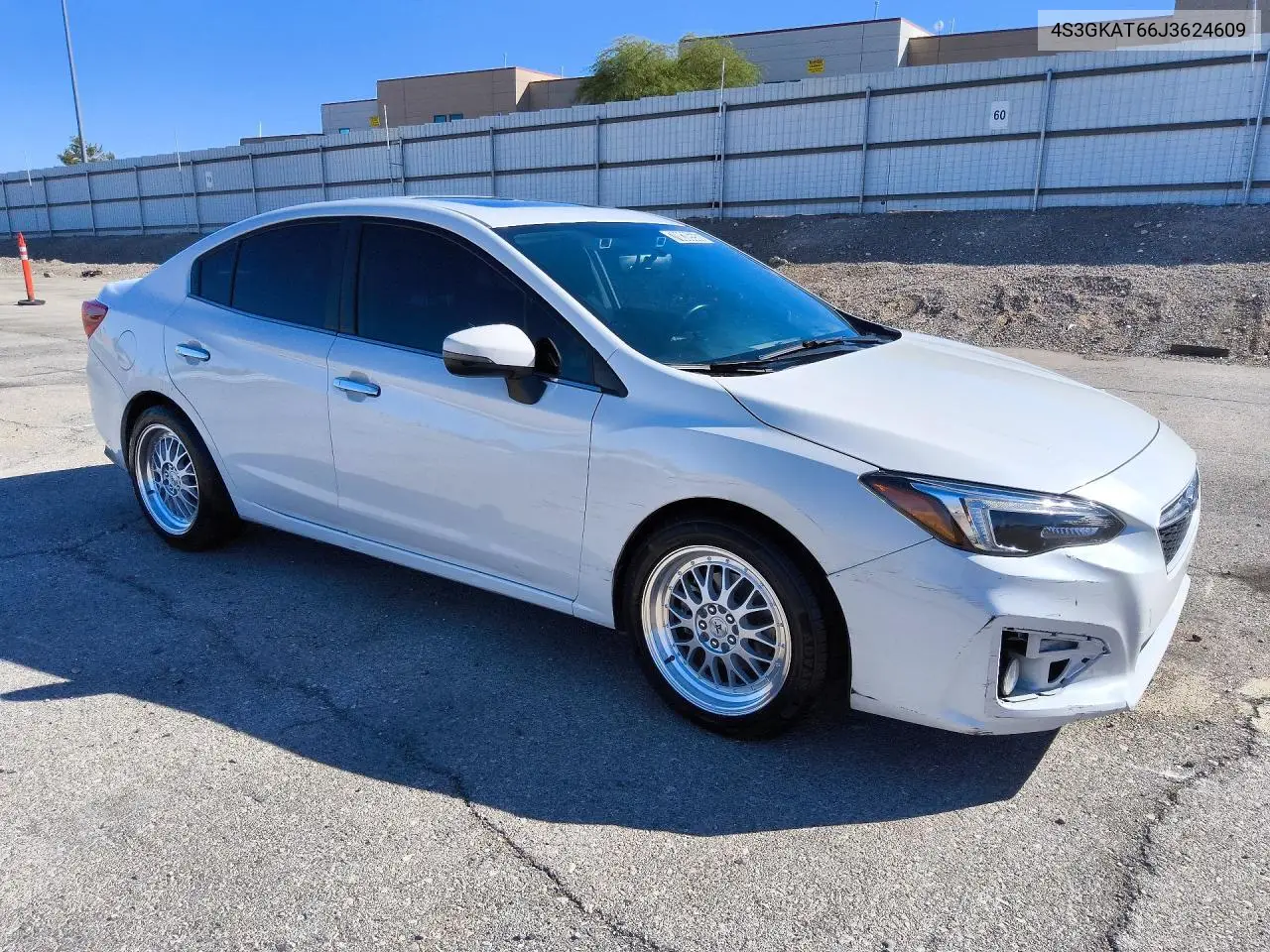 2018 SUBARU IMPREZA VIN 4S3GKAT66J3624609 — фото 4