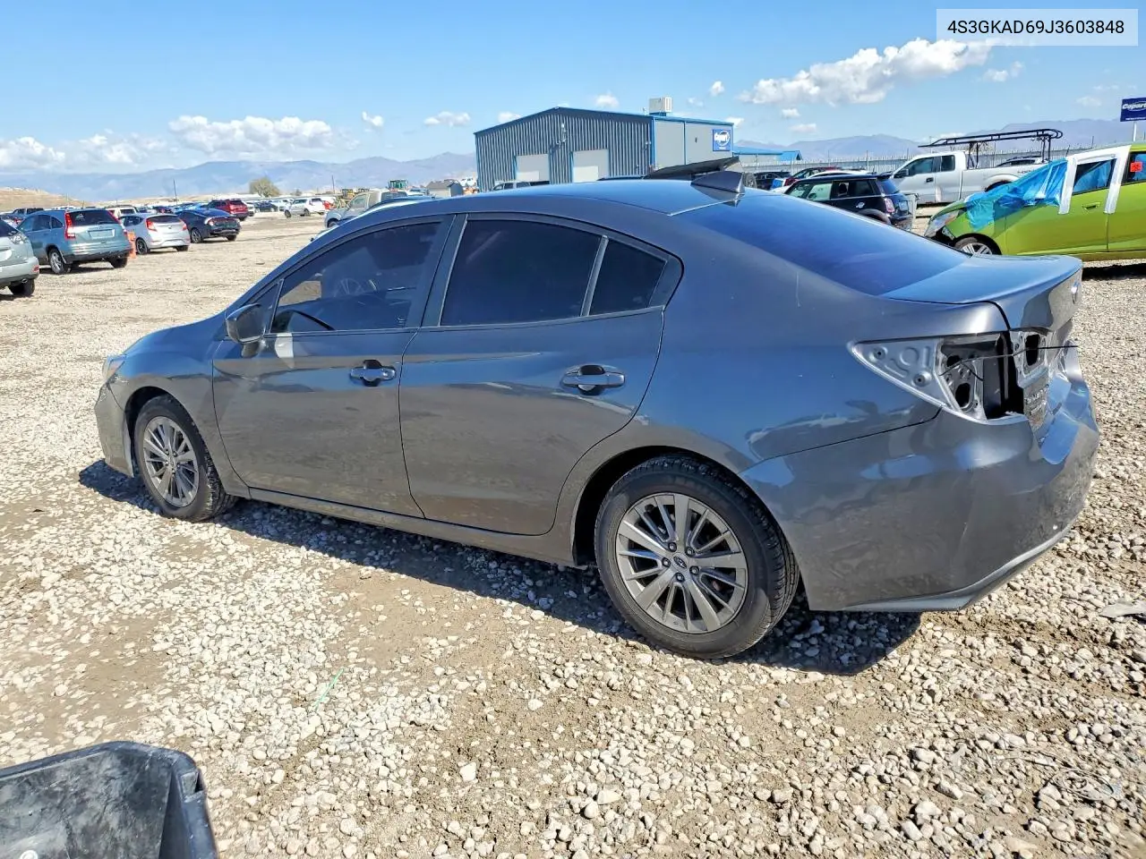 2018 SUBARU IMPREZA VIN 4S3GKAD69J3603848 — фото 2