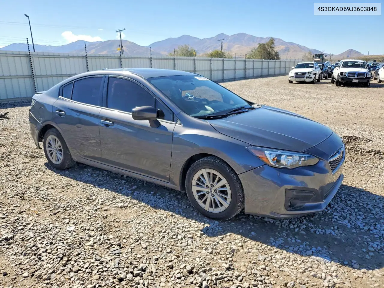 2018 SUBARU IMPREZA VIN 4S3GKAD69J3603848 — фото 4