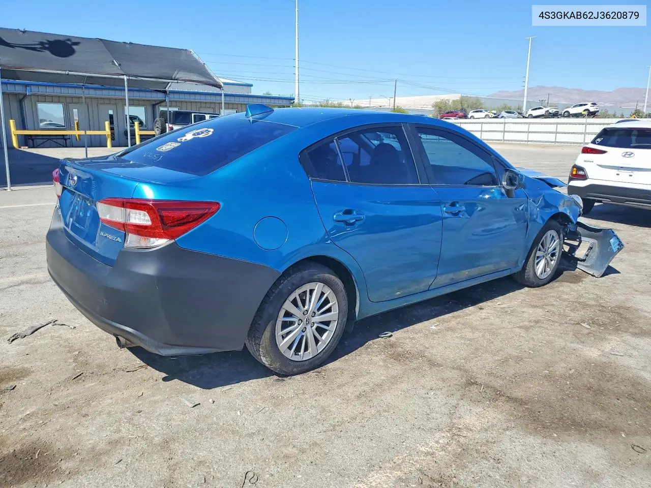 2018 SUBARU IMPREZA VIN 4S3GKAB62J3620879 — фото 3