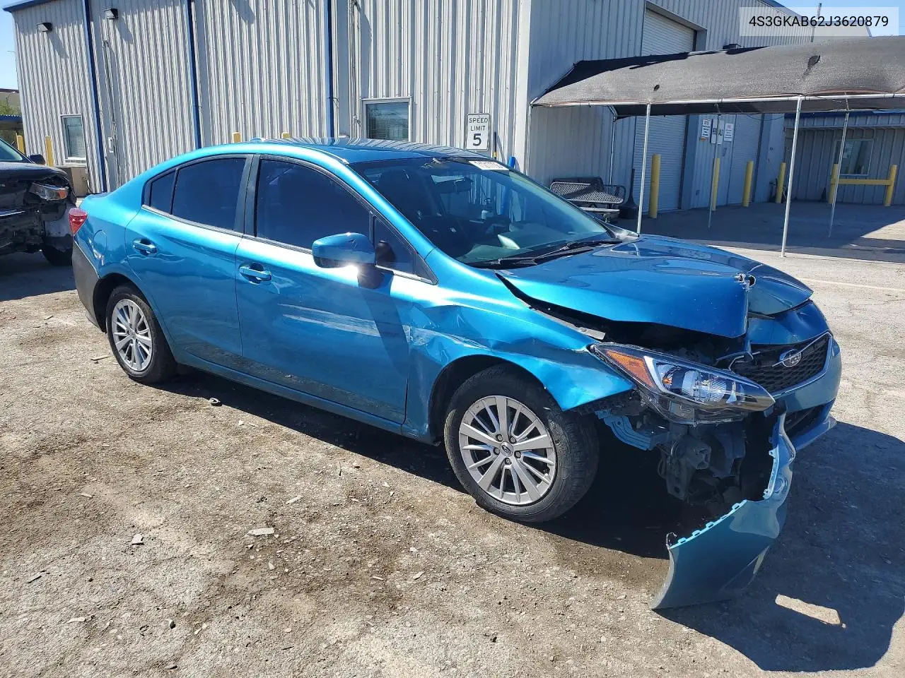 2018 SUBARU IMPREZA VIN 4S3GKAB62J3620879 — фото 4