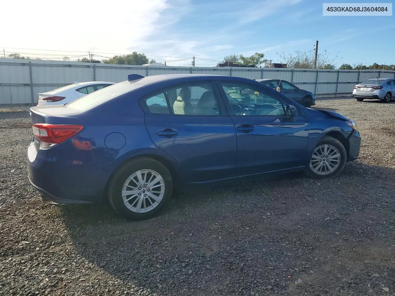 2018 SUBARU IMPREZA VIN 4S3GKAD68J3604084 — фото 3