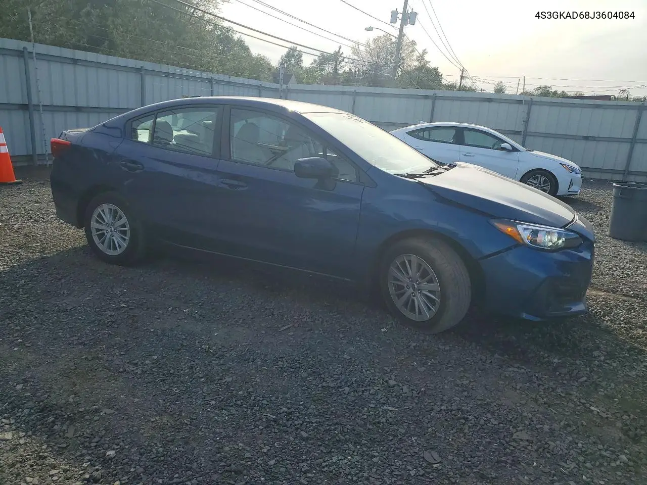 2018 SUBARU IMPREZA VIN 4S3GKAD68J3604084 — фото 4