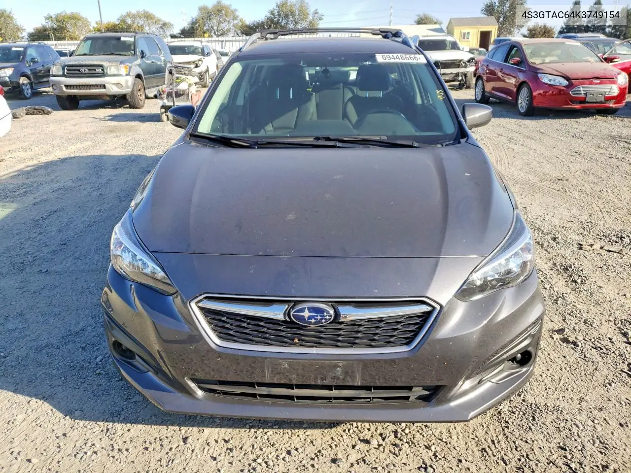 2019 SUBARU IMPREZA VIN 4S3GTAC64K3749154 — фото 5