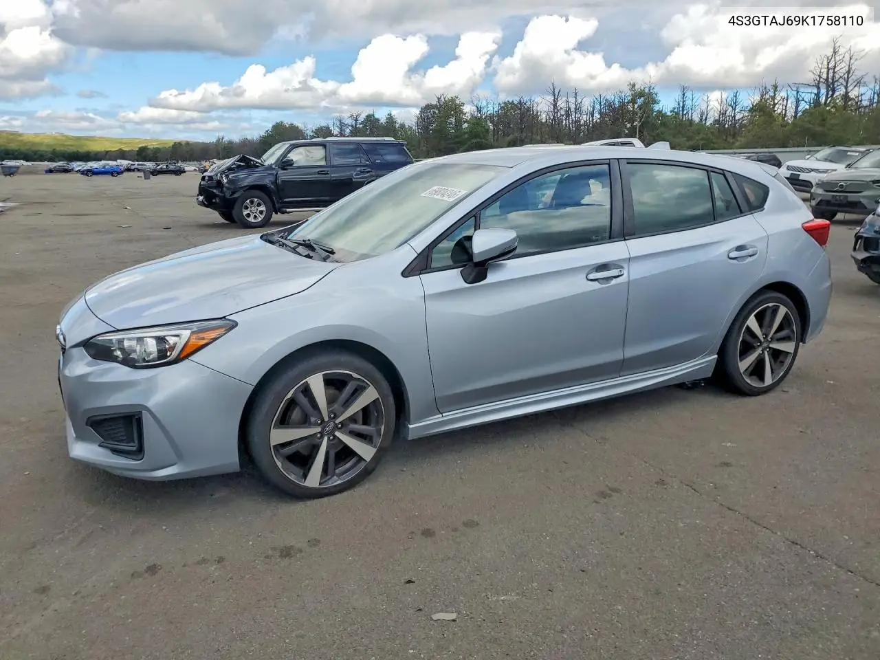 SUBARU IMPREZA 2019, VIN 4S3GTAJ69K1758110