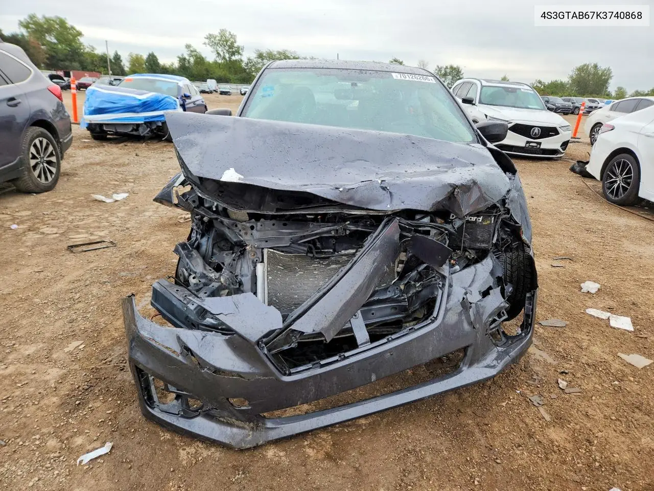 2019 SUBARU IMPREZA VIN 4S3GTAB67K3740868 — фото 5