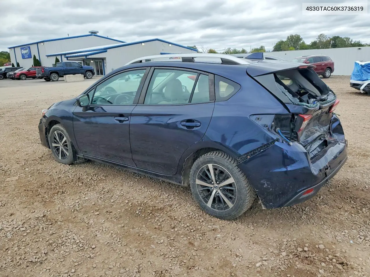 2019 SUBARU IMPREZA VIN 4S3GTAC60K3736319 — фото 2