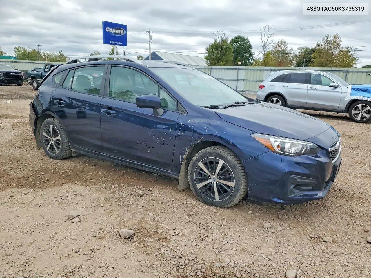 2019 SUBARU IMPREZA VIN 4S3GTAC60K3736319 — фото 4
