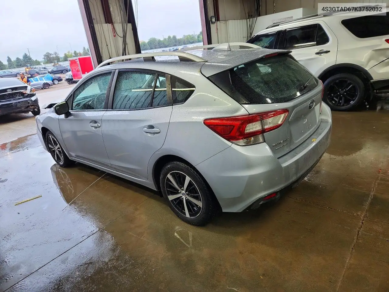 2019 SUBARU IMPREZA VIN 4S3GTAD67K3752032 — фото 2