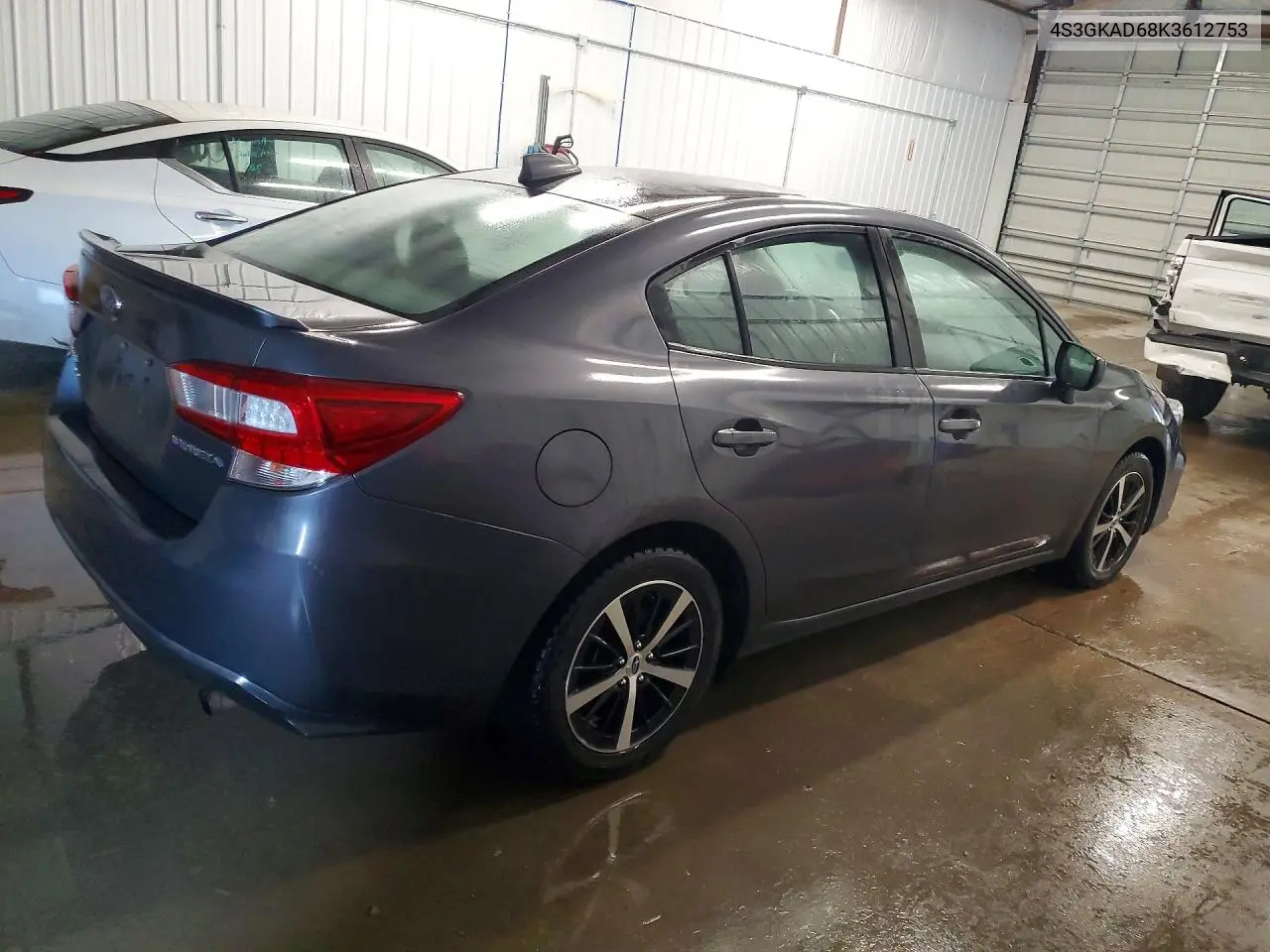 2019 SUBARU IMPREZA VIN 4S3GKAD68K3612753 — фото 3