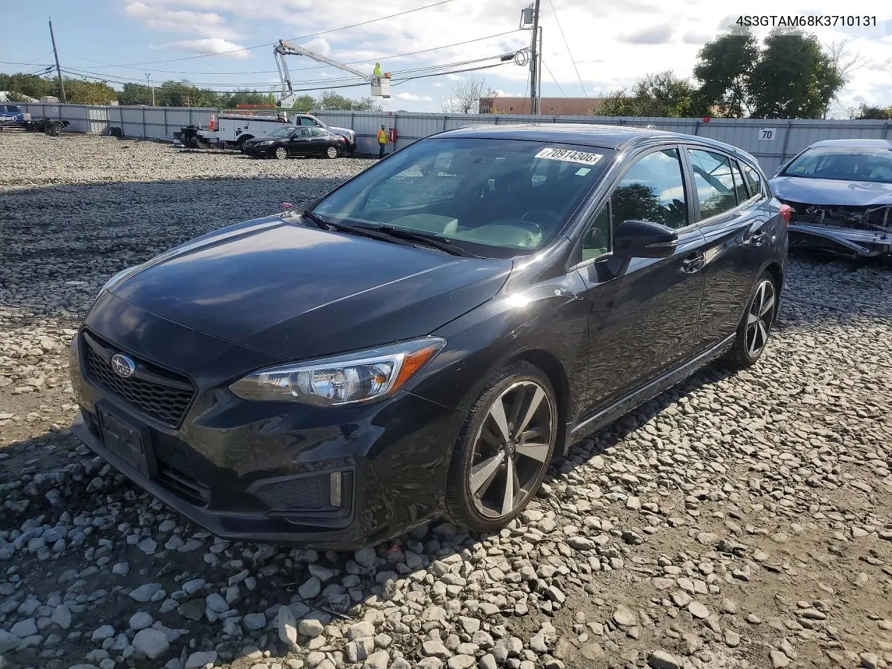 SUBARU IMPREZA 2019, VIN 4S3GTAM68K3710131