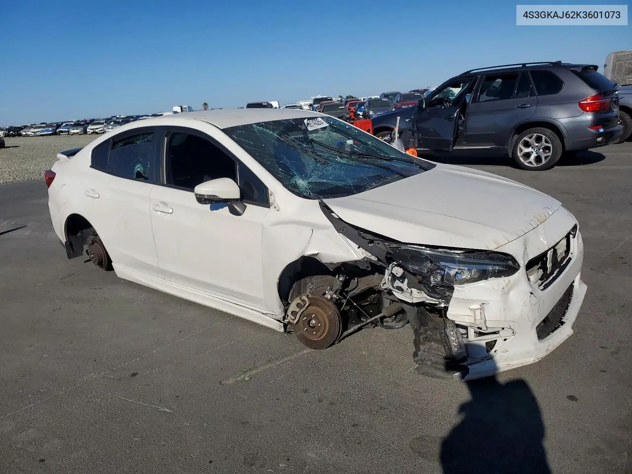 2019 SUBARU IMPREZA VIN 4S3GKAJ62K3601073 — фото 4