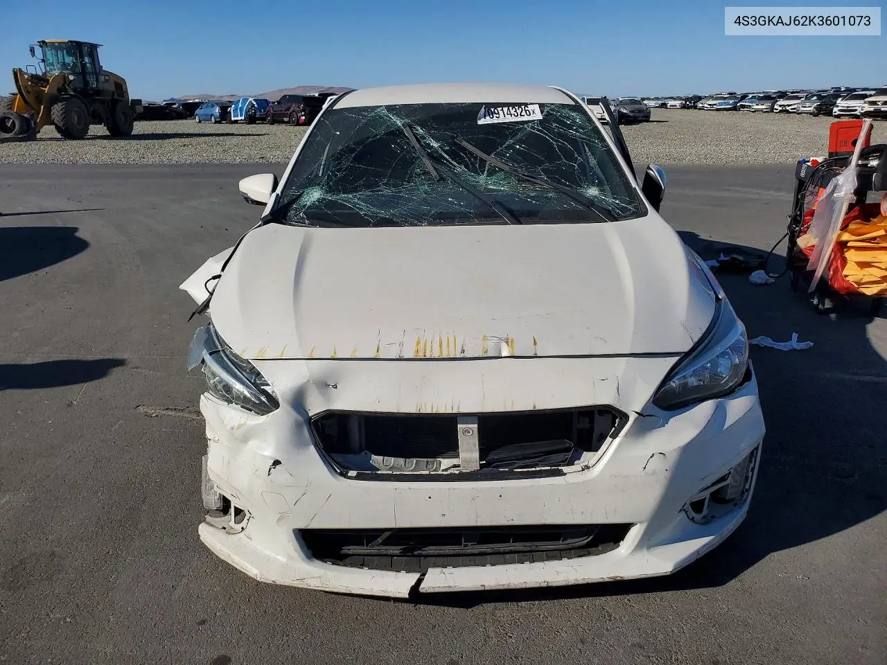 2019 SUBARU IMPREZA VIN 4S3GKAJ62K3601073 — фото 5