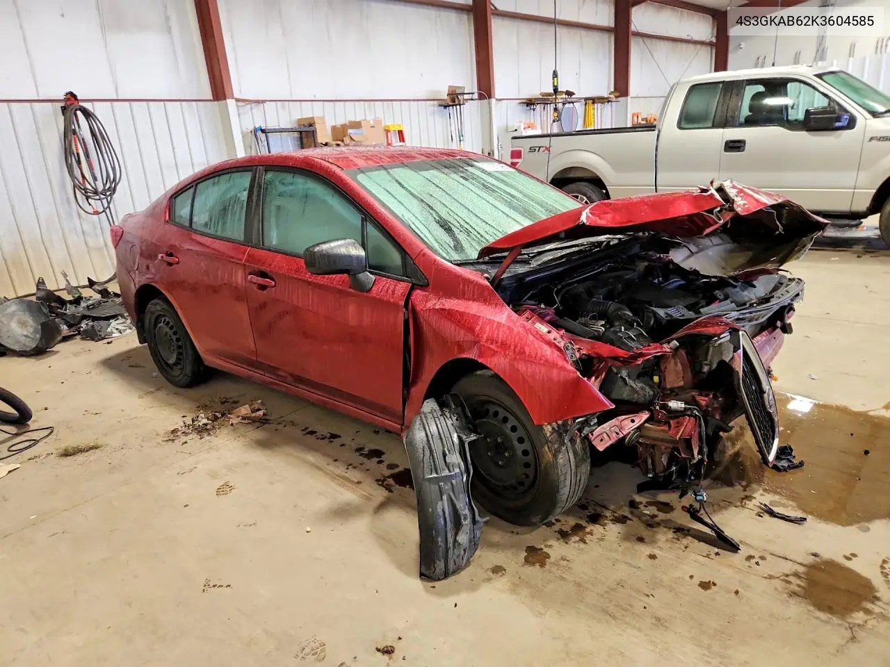 2019 SUBARU IMPREZA VIN 4S3GKAB62K3604585 — фото 4