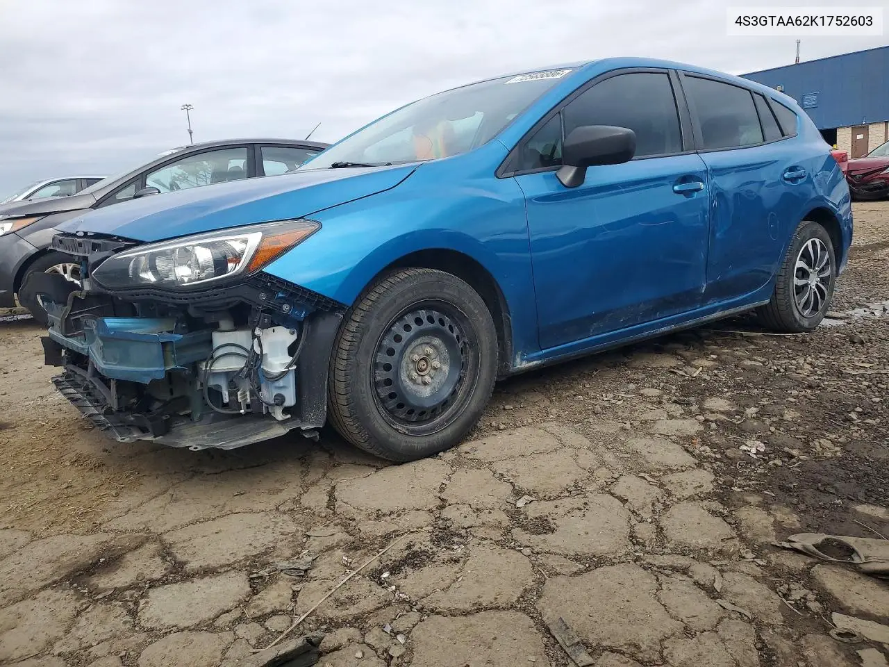 SUBARU IMPREZA 2019, VIN 4S3GTAA62K1752603