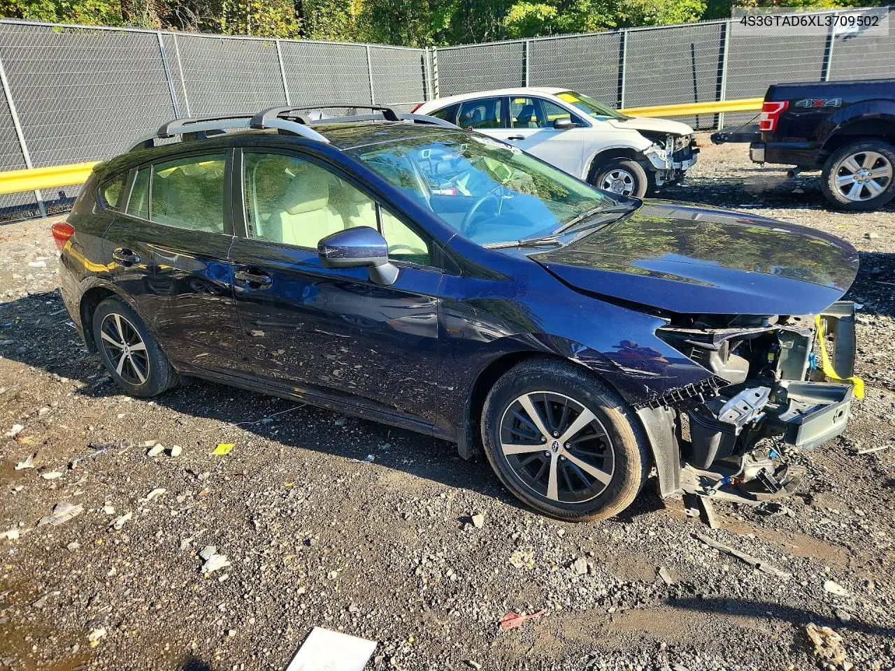2020 SUBARU IMPREZA VIN 4S3GTAD6XL3709502 — фото 4