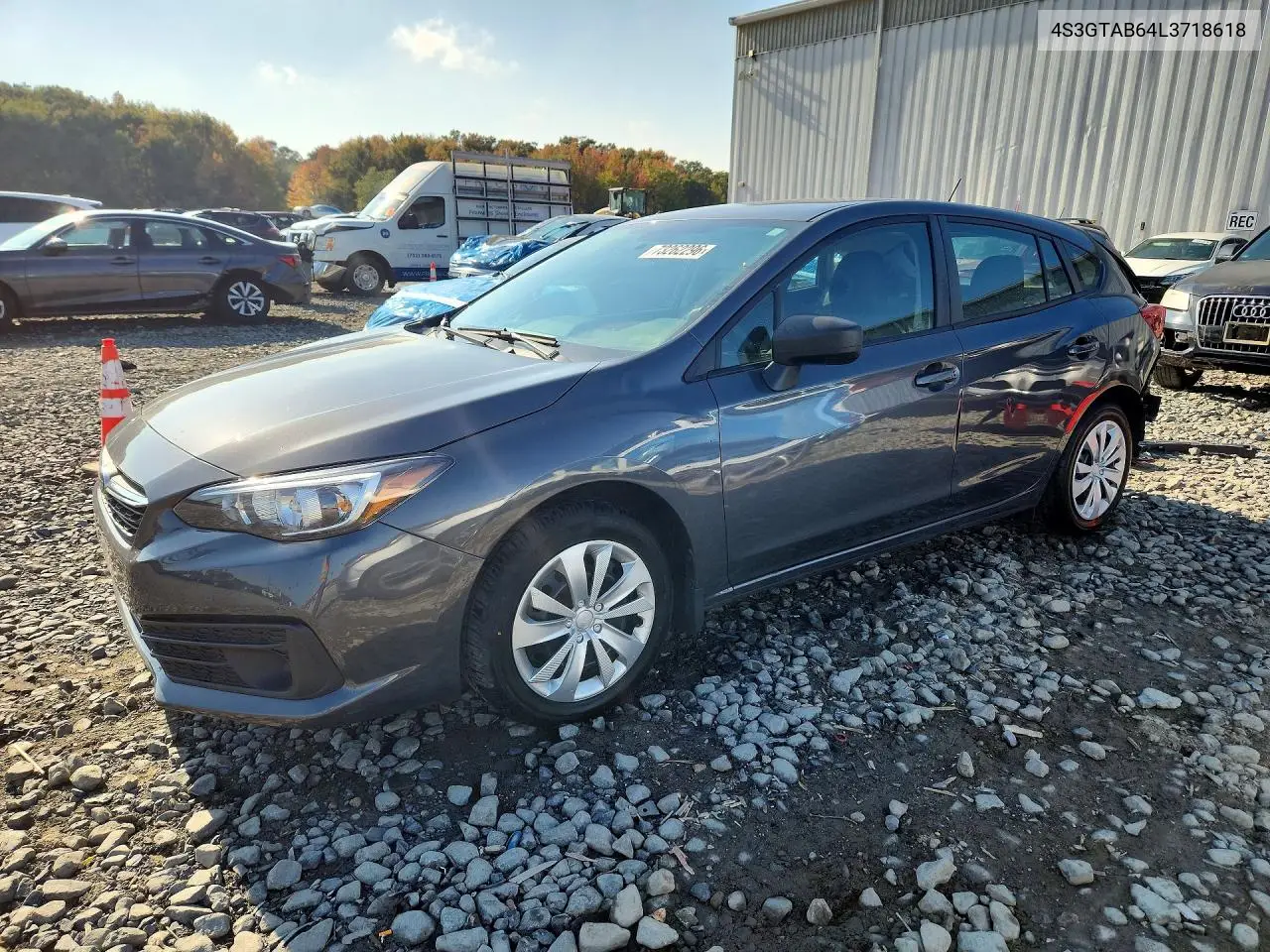 SUBARU IMPREZA 2020, VIN 4S3GTAB64L3718618