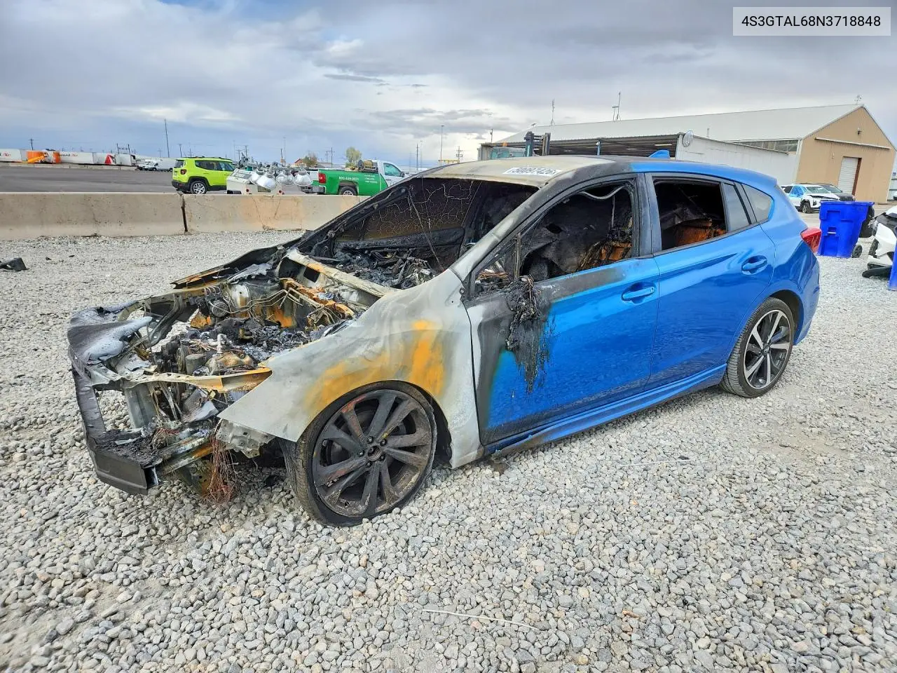 SUBARU IMPREZA 2022, VIN 4S3GTAL68N3718848