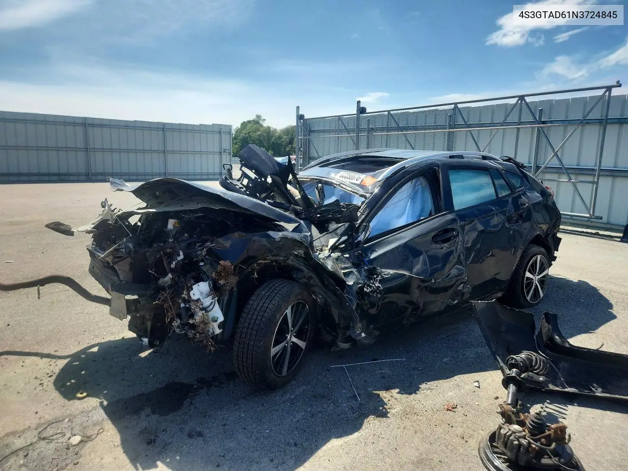 SUBARU IMPREZA 2022, VIN 4S3GTAD61N3724845
