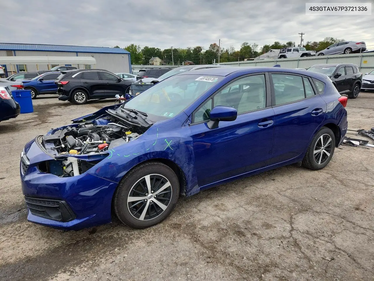 SUBARU IMPREZA 2023, VIN 4S3GTAV67P3721336