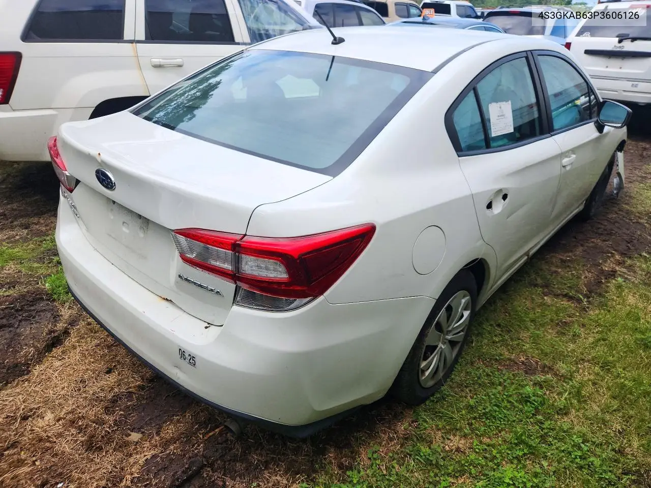 2023 SUBARU IMPREZA VIN 4S3GKAB63P3606126 — фото 3