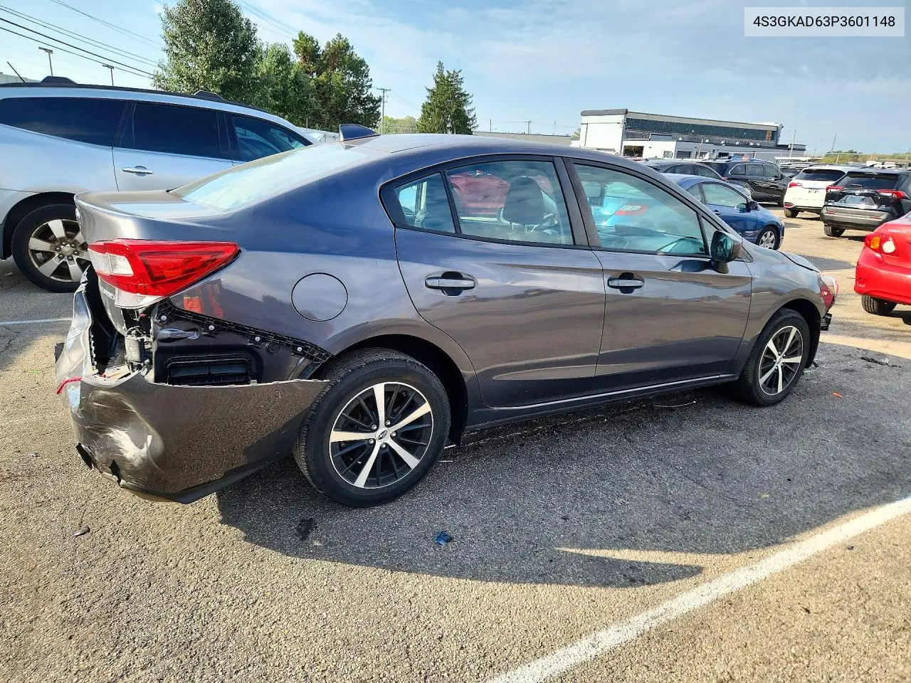 2023 SUBARU IMPREZA VIN 4S3GKAD63P3601148 — фото 4