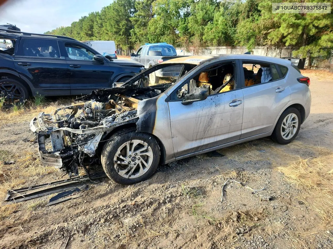 SUBARU IMPREZA 2024, VIN JF1GUABC7R8375842
