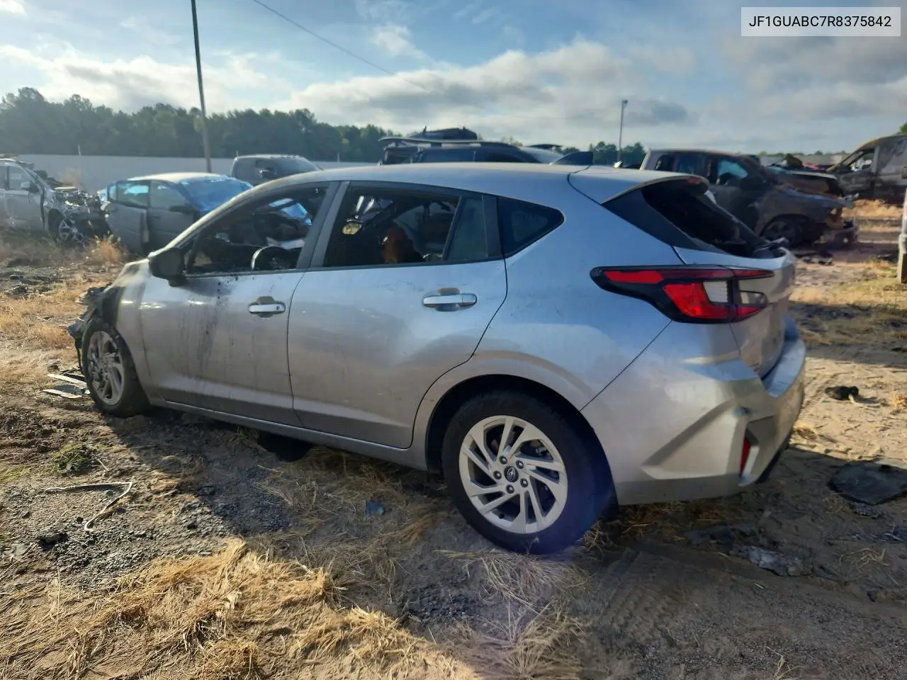 2024 SUBARU IMPREZA VIN JF1GUABC7R8375842 — фото 2