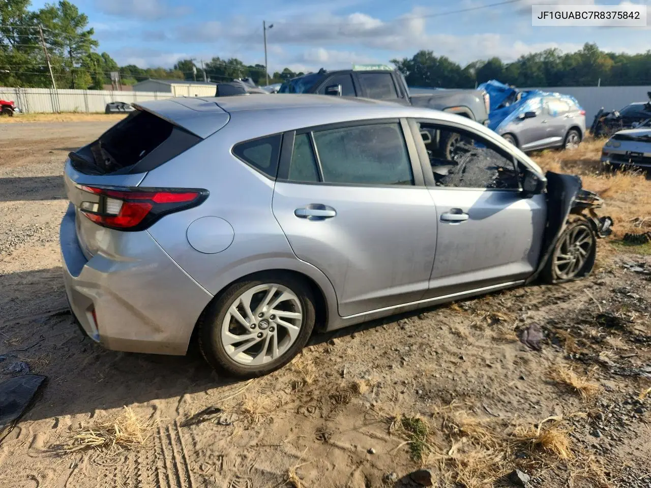2024 SUBARU IMPREZA VIN JF1GUABC7R8375842 — фото 3