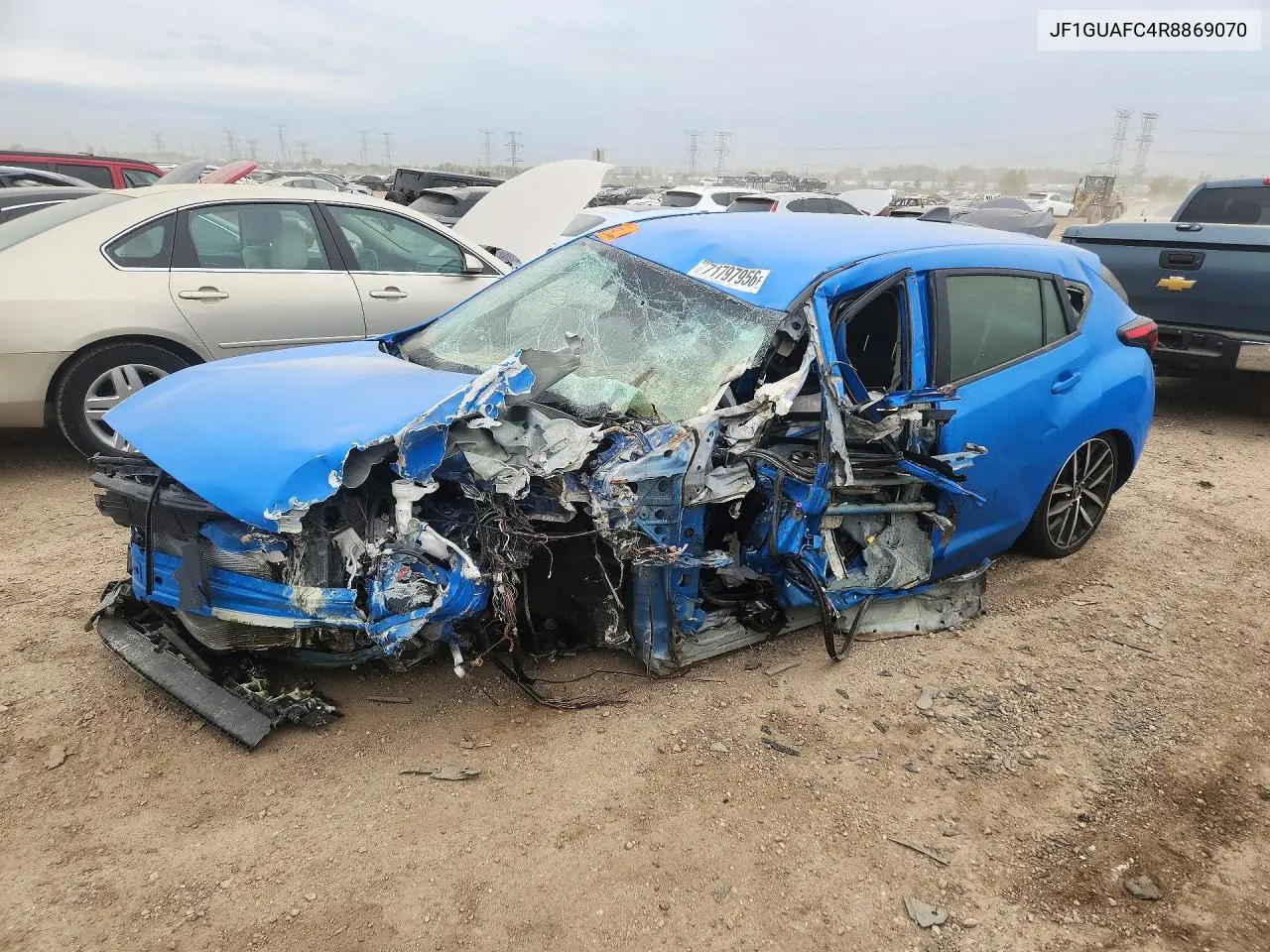 SUBARU IMPREZA 2024, VIN JF1GUAFC4R8869070