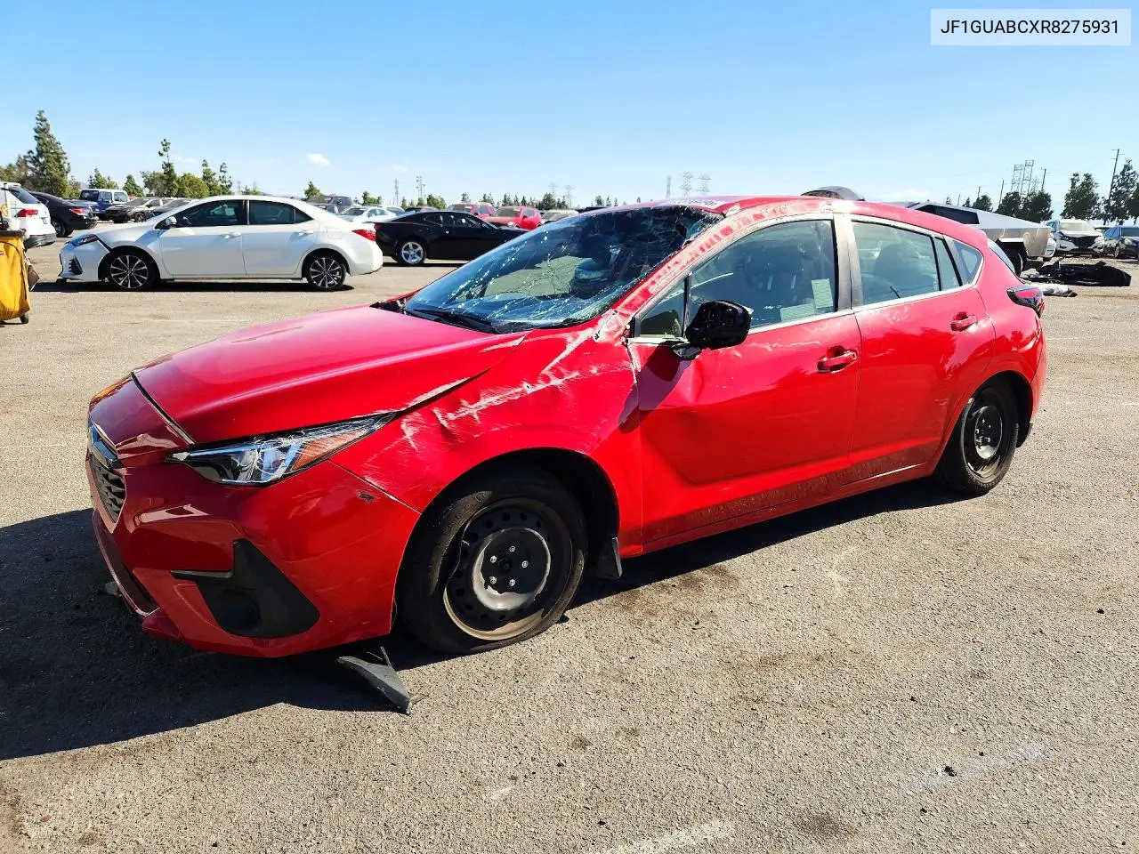 SUBARU IMPREZA 2024, VIN JF1GUABCXR8275931