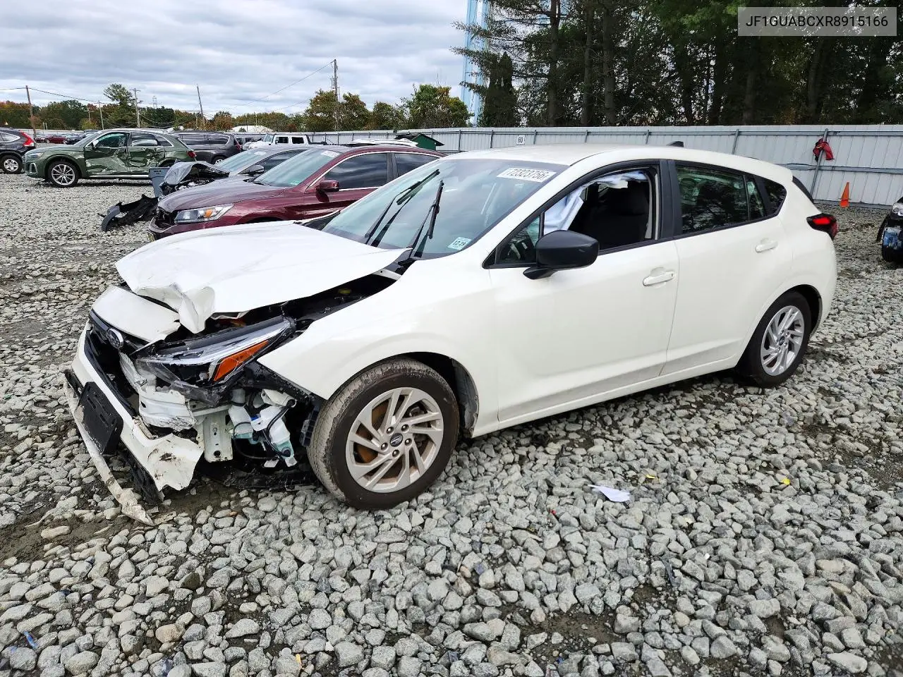 SUBARU IMPREZA 2024, VIN JF1GUABCXR8915166