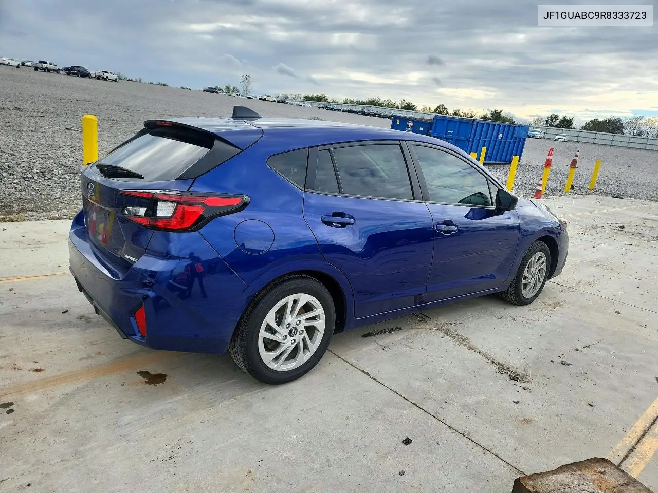 2024 SUBARU IMPREZA VIN JF1GUABC9R8333723 — фото 3