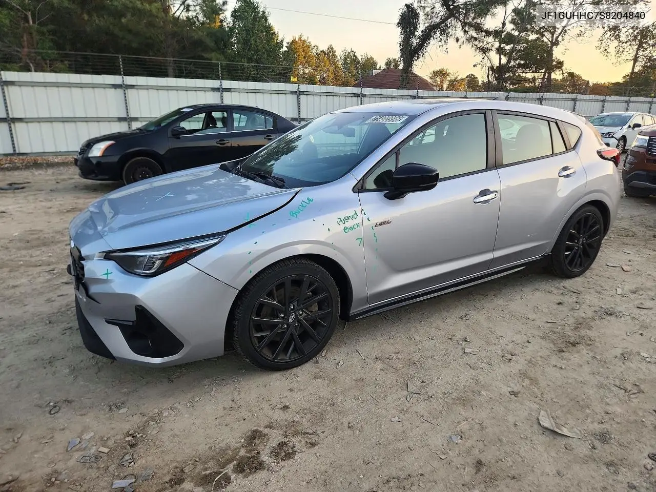 SUBARU IMPREZA 2025, VIN JF1GUHHC7S8204840