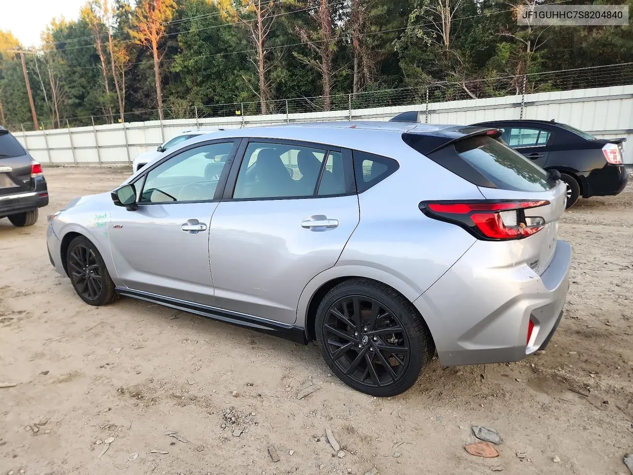 2025 SUBARU IMPREZA VIN JF1GUHHC7S8204840 — фото 2