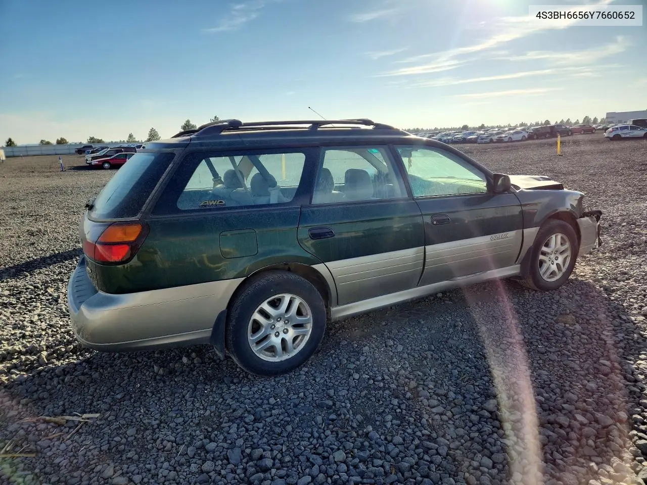 2000 SUBARU LEGACY VIN 4S3BH6656Y7660652 — фото 3