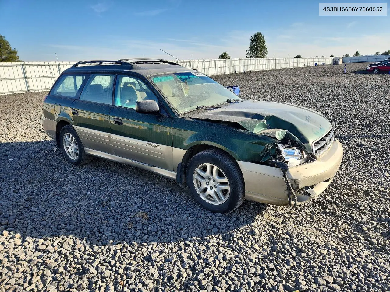 2000 SUBARU LEGACY VIN 4S3BH6656Y7660652 — фото 4