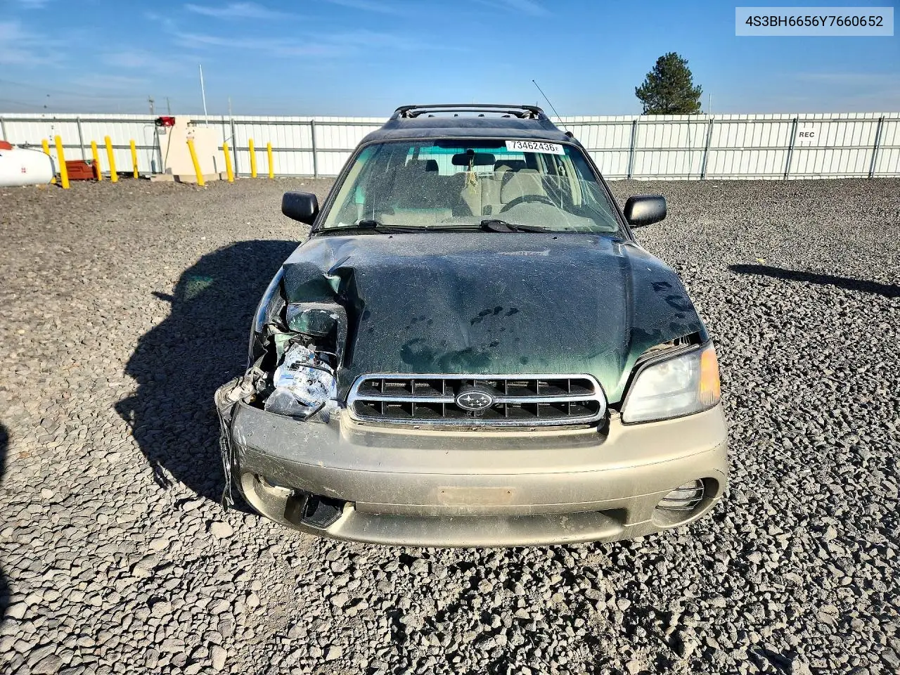 2000 SUBARU LEGACY VIN 4S3BH6656Y7660652 — фото 5