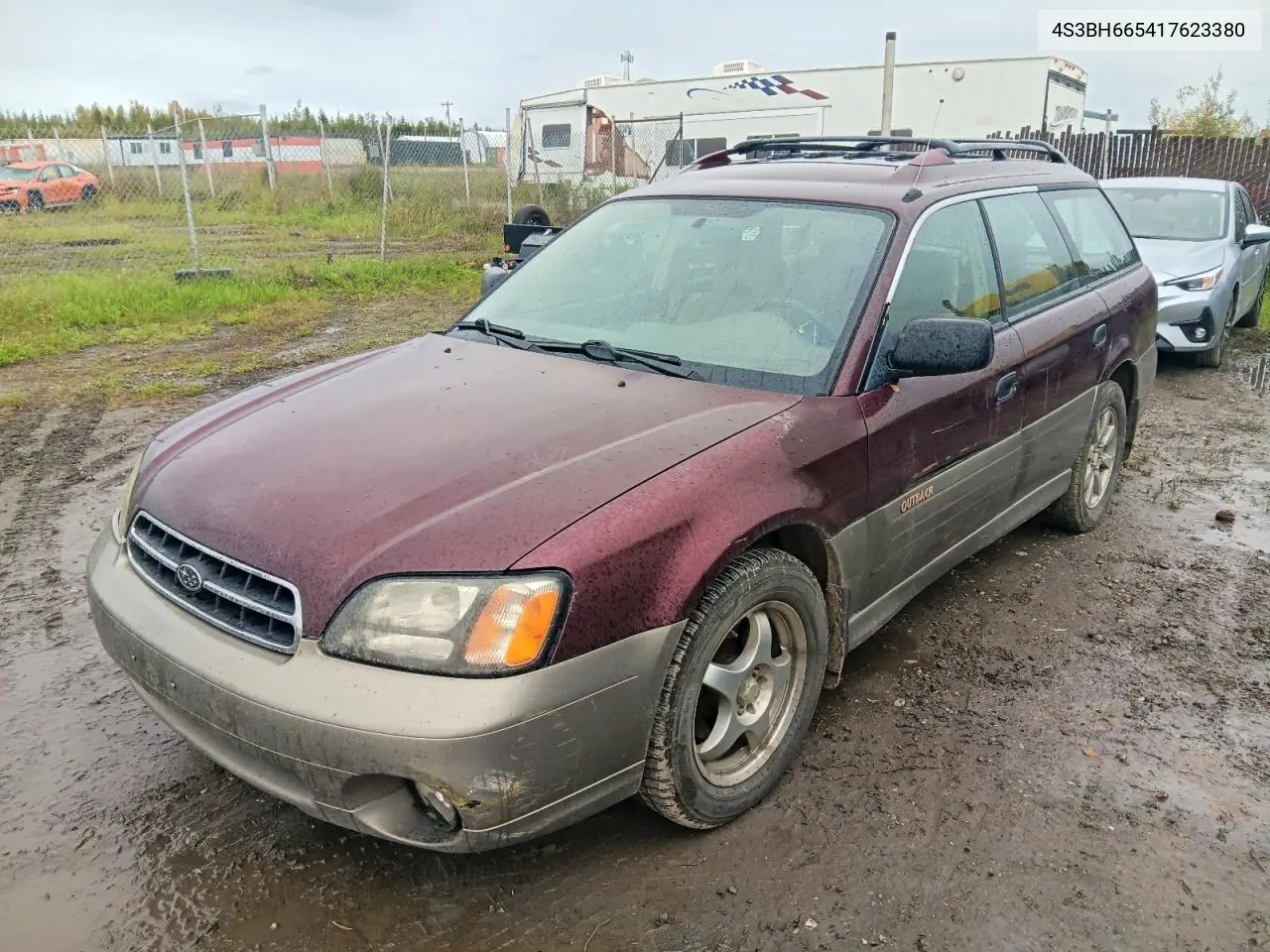 SUBARU LEGACY 2001, VIN 4S3BH665417623380