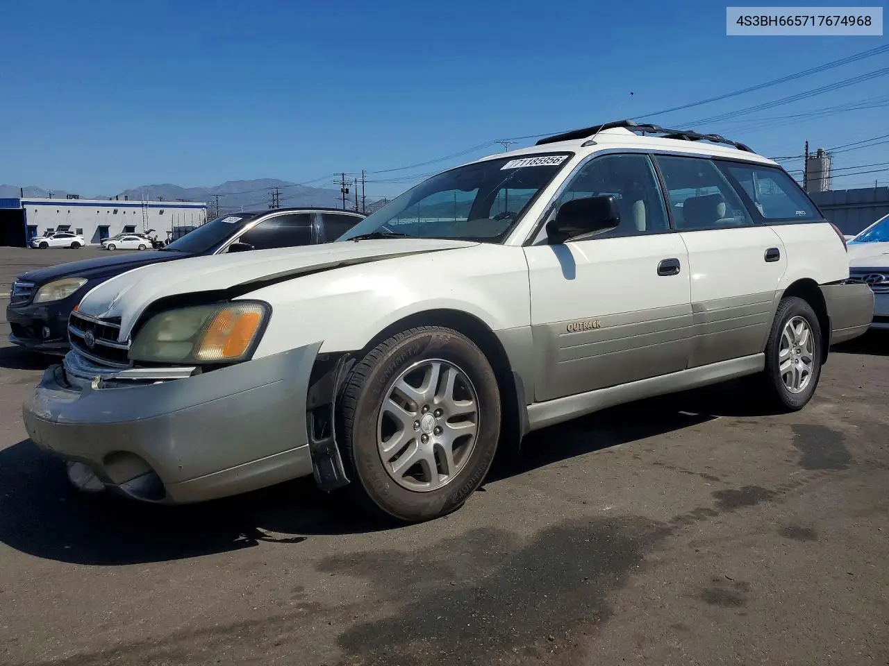 SUBARU LEGACY 2001, VIN 4S3BH665717674968