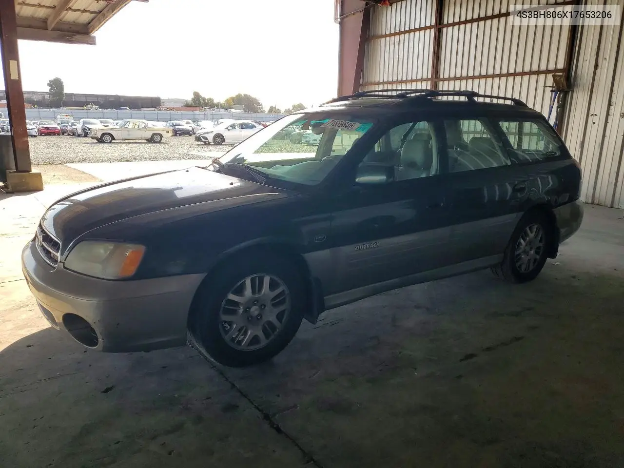 SUBARU LEGACY 2001, VIN 4S3BH806X17653206
